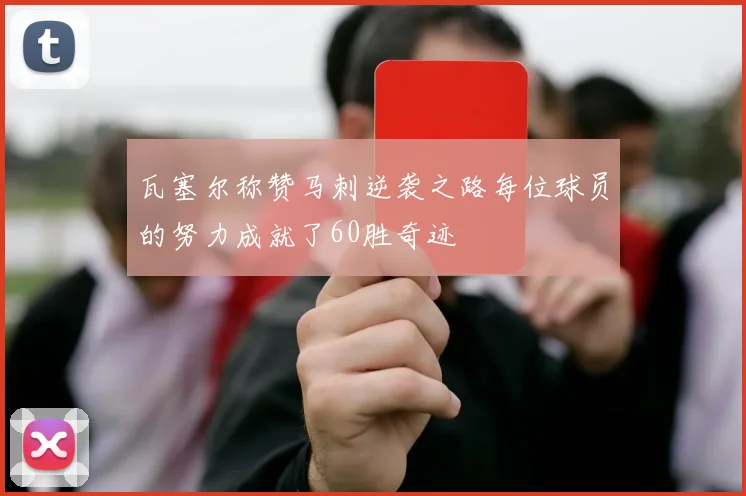 瓦塞尔称赞马刺逆袭之路每位球员的努力成就了60胜奇迹